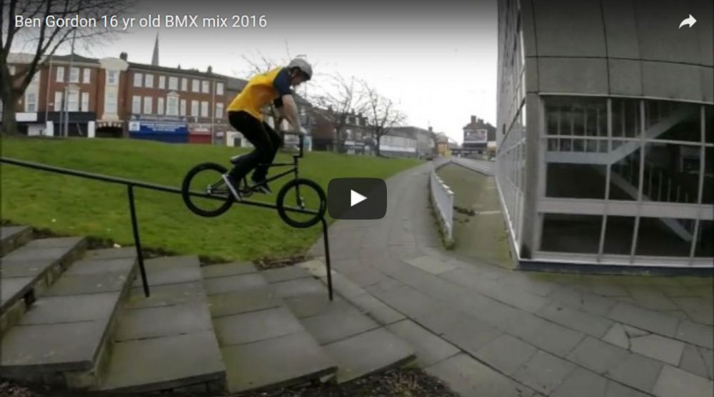 Ben Gordon 16 yr old BMX Mix 2016