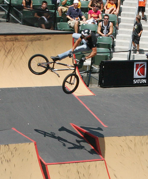 Scotty Cranmer wins Park gold Tail whip drop in Double Whip 360 whips 