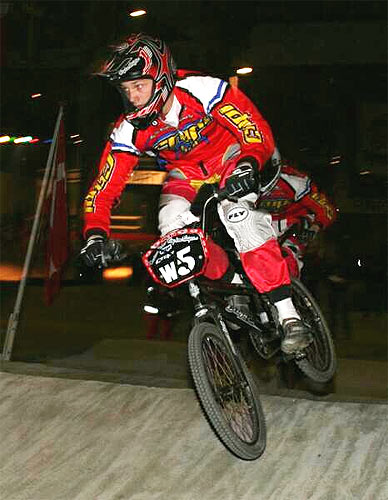 The final round of the European BMX indoor series took place in Zwolle, 