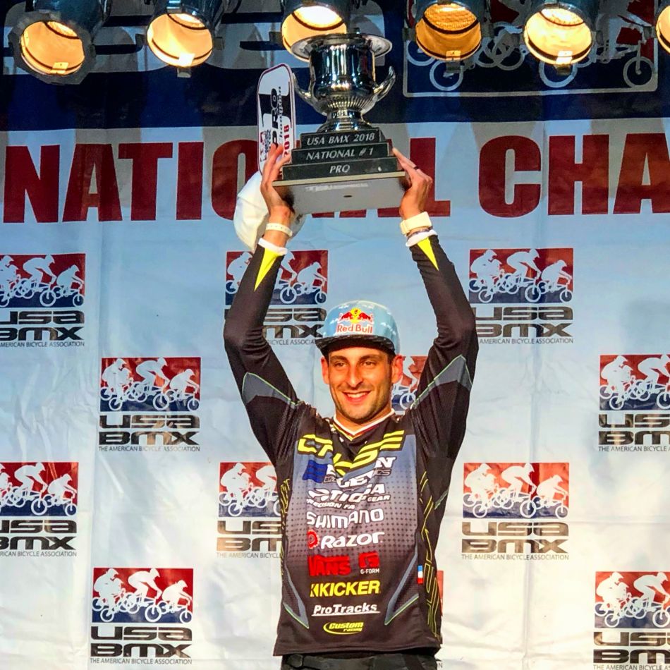 Chase BMX Race ReportUSA BMX Grand Nationals Joris Daudet wins the 2018 1 Elite Mens Pro title
