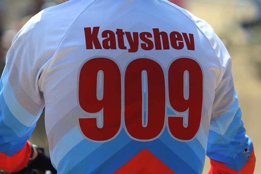 Alexandr Katyshev finished 2nd at the Russian BMX Championships. 