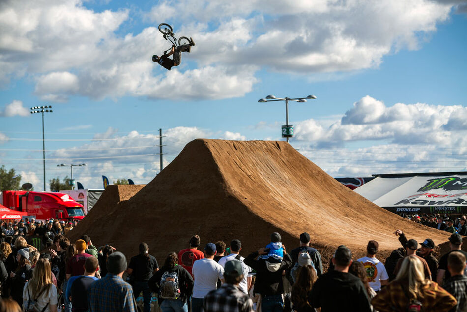 bmx triple glendale 2024 podium brady baker backflip double tailwhip