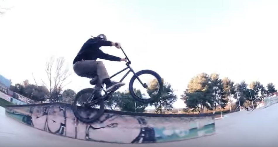BMX Skatepark Session in Madrid! (BMX Freestyle 2017)