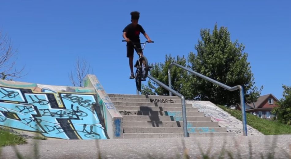 10 YEAR OLD BMX RIDER ANDYN LALGIE