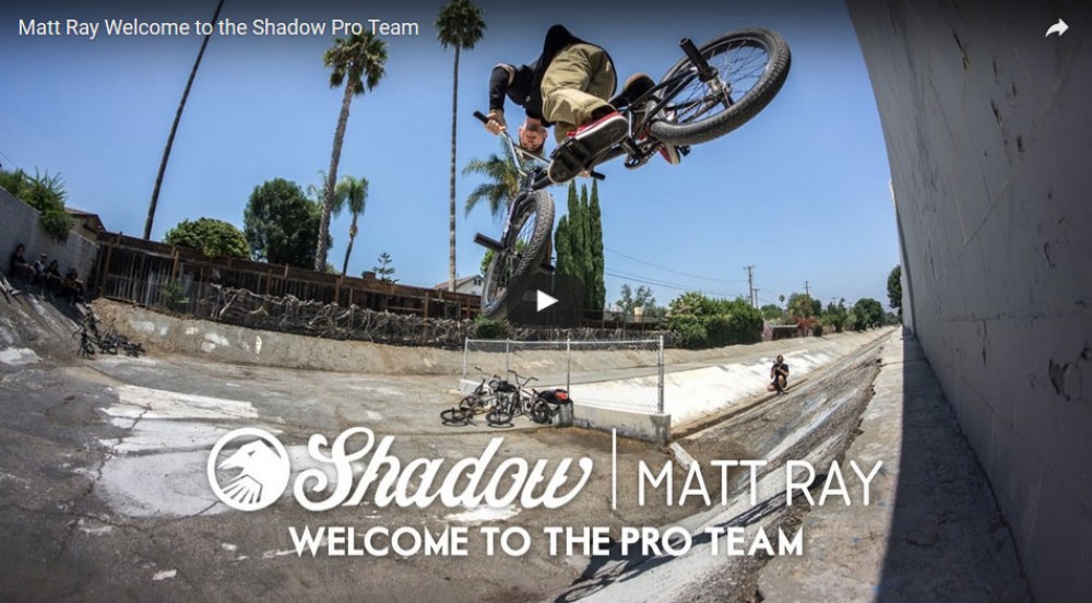 Matt Ray Welcome to the Shadow Pro Team