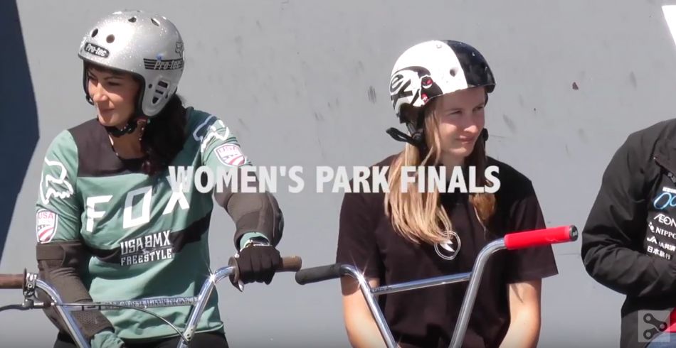 WOMEN&#039;S BMX PARK UCI World Cup FINALS! - FISE WORLD EDMONTON 2018 by Ride BMX