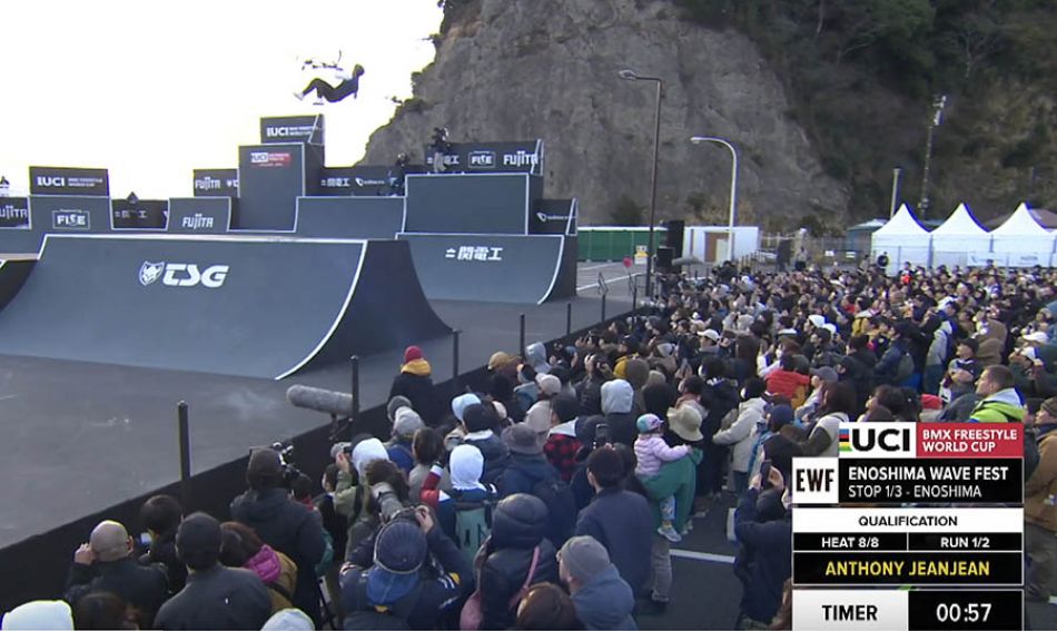 Anthony Jeanjean - 1st Final UCI BMX Freestyle Park Men Enoshima 2024