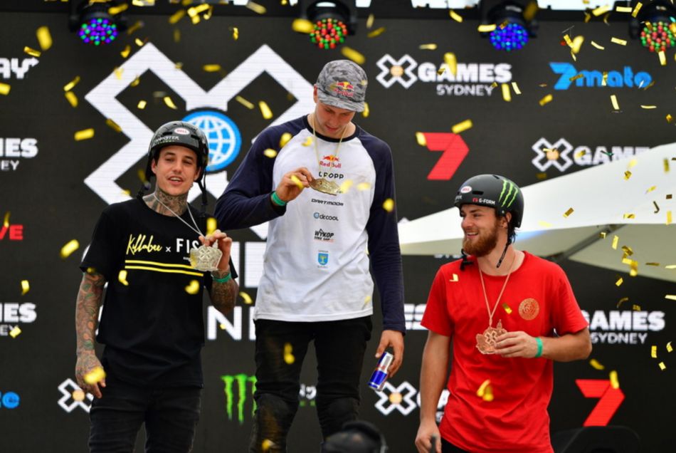 Dawid Godziek wins BMX Dirt gold | X Games Sydney 2018