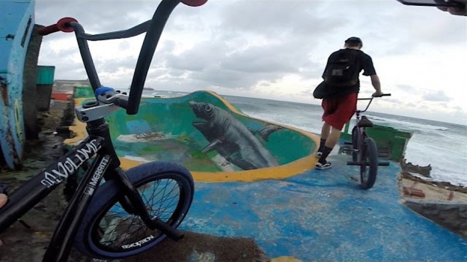 Traveling to Ride a Bowl on the Ocean by Billy Perry