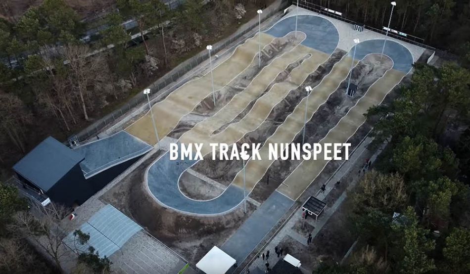 Riding the New BMX Track in Nunspeet by Justin Kimmann