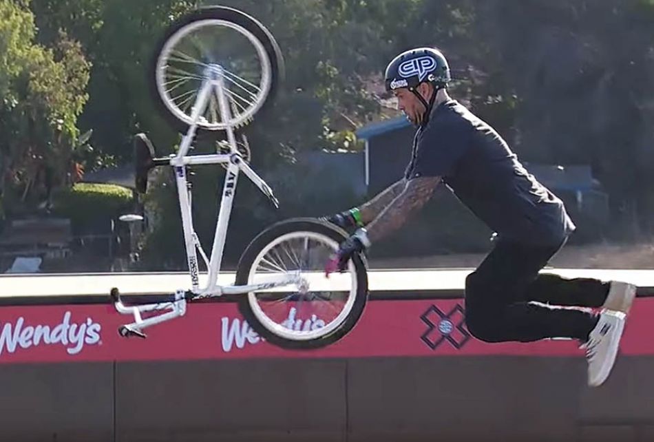 MIKE VARGA 1260! FRONT BIKE FLIP AT BMX PARK BEST TRICK | X Games 2021