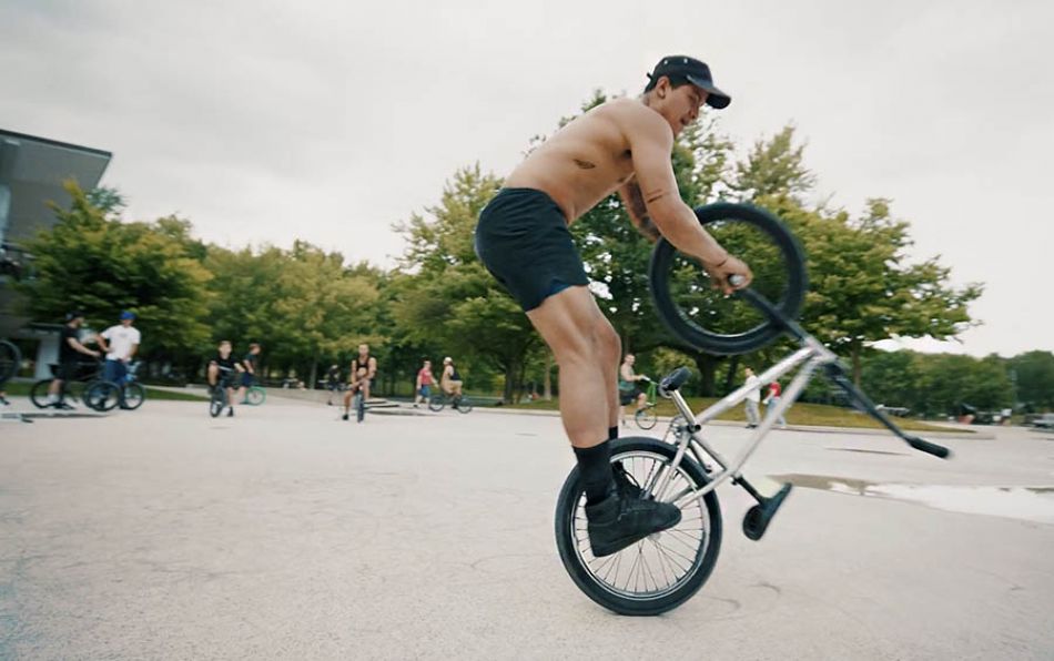 BMX FLAT JAM MONT ROYAL by François Glevarec