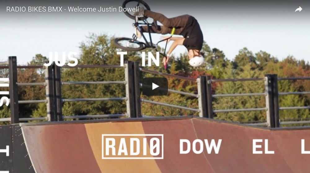 Radio Bikes BMX - Welcome Justin Dowell