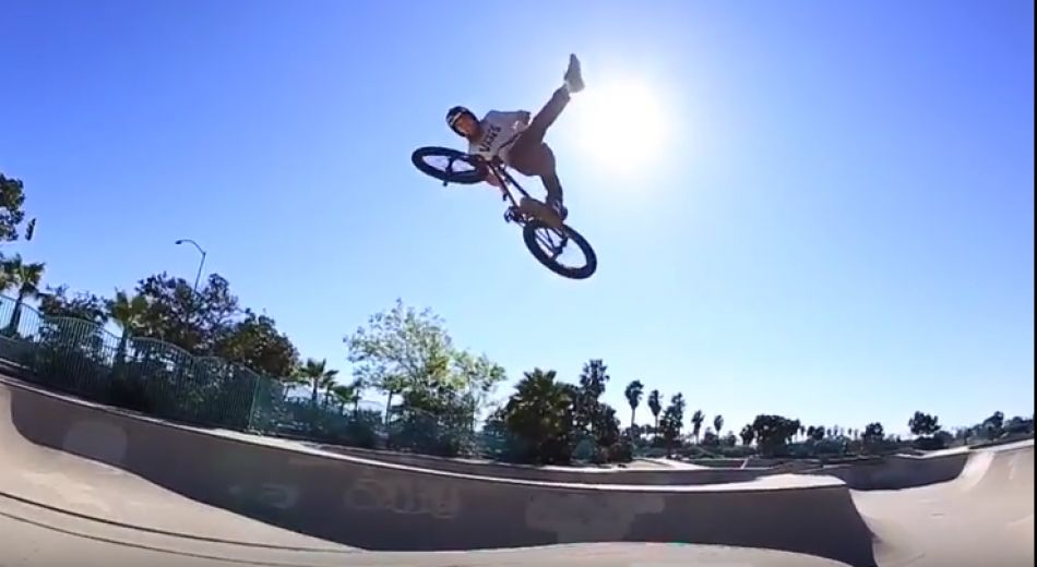 Matt Cordova So-Cal Bowl Thrashing by SE Bikes