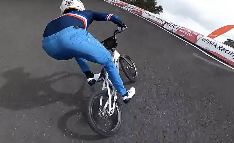 2022 UCI BMX World Cup R5 - GoPro POV - Niek Kimmann