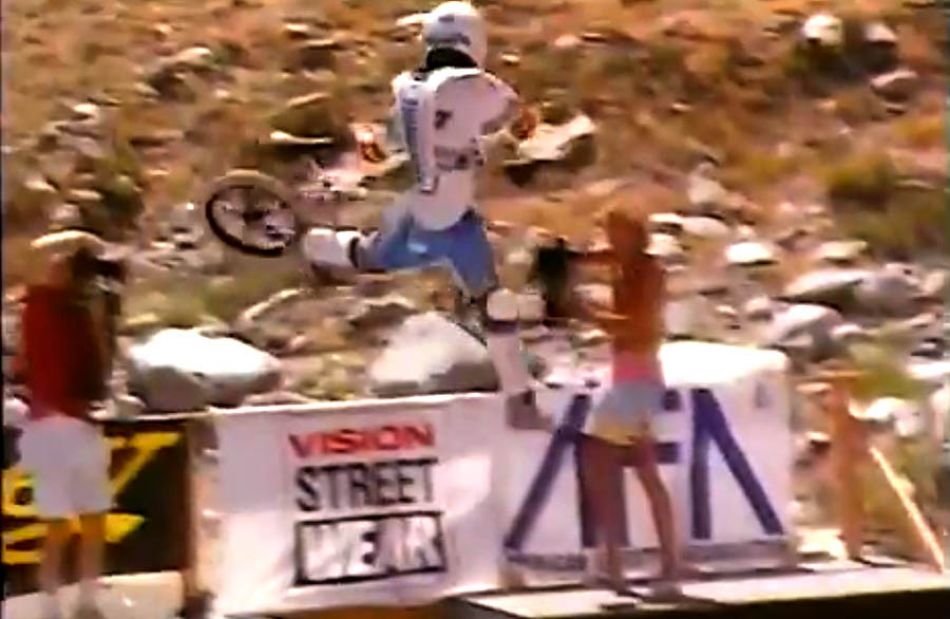 Vision Street Wear // Bmx Vert Comp // Palm Springs // 1987 by Snakebite BMX