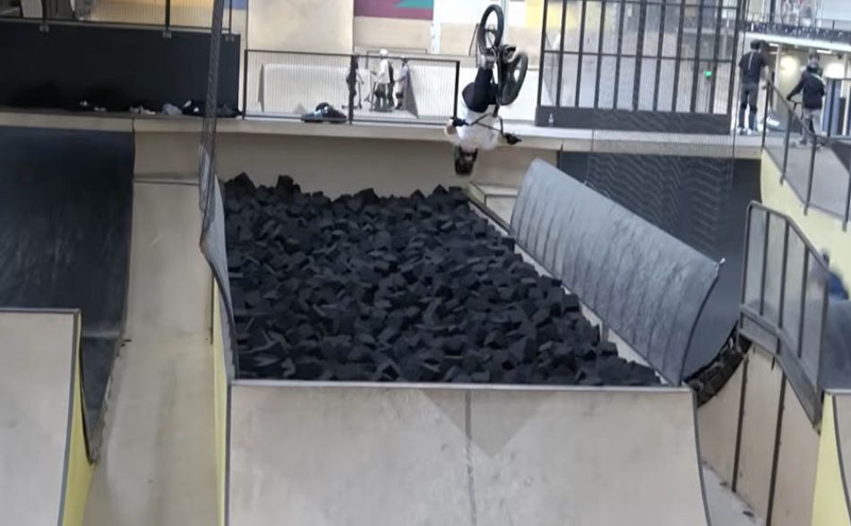 BMX Racers Learning How To Backflip by Justin Kimmann