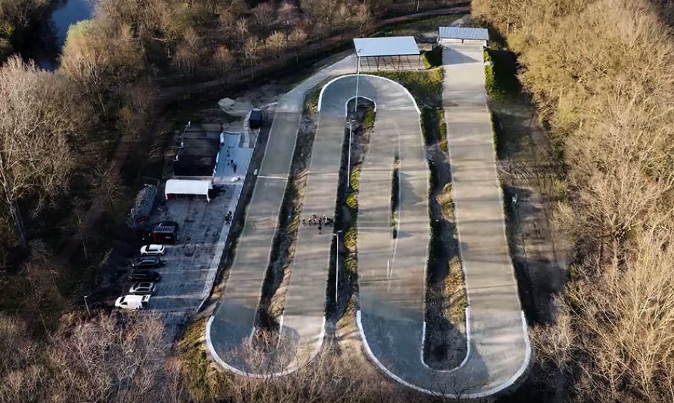 Riding the NEW BMX Track in Nijverdal by Justin Kimmann