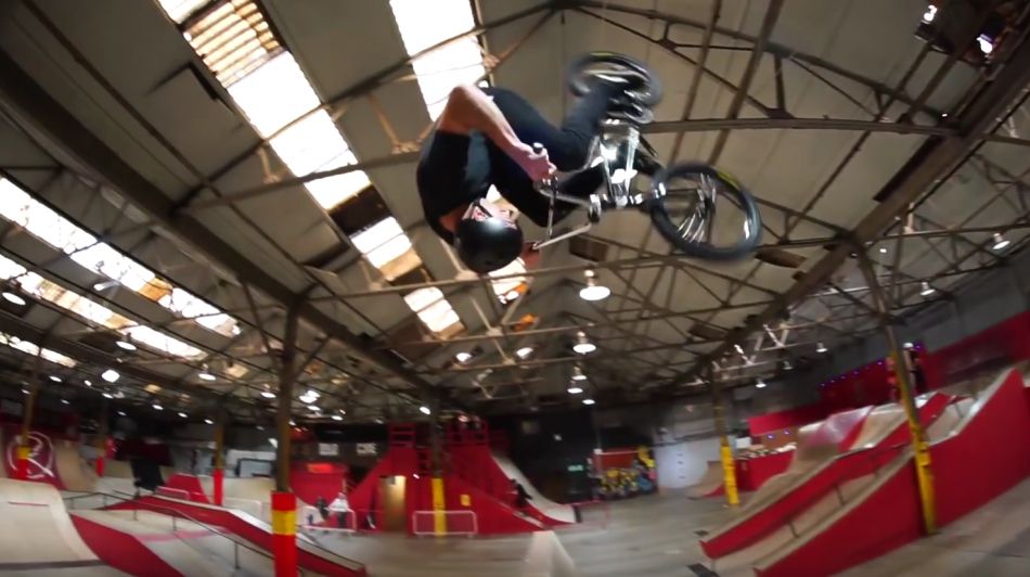 SURPRISING HIM WITH A SPONSOR | Shaun Gornall BMX Session at Rampworx