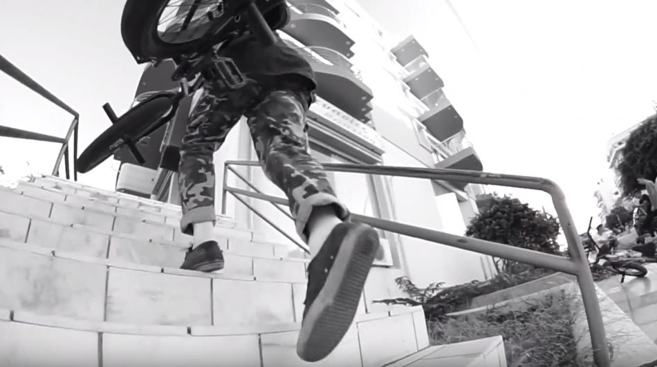 Kostas Manolakakis smooth style in the Greek streets - Kink BMX