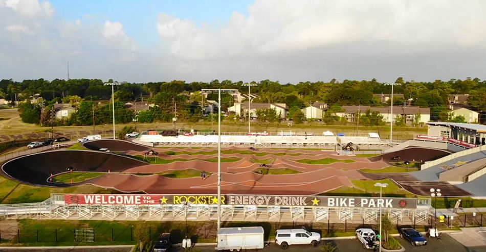 DJI Mavic Air - Rockstar Energy Bike Park - Houston, TX 8-18-19 by Eric Brendan Band