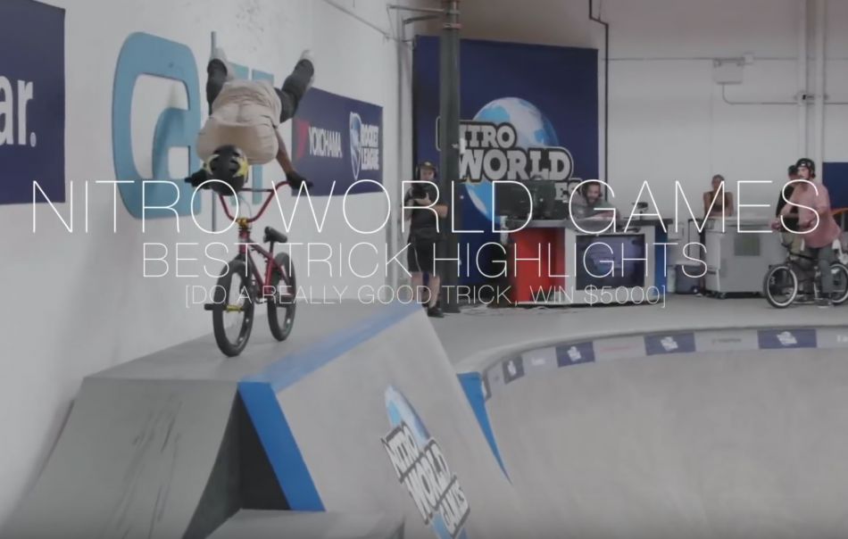 INSANE BEST TRICK JAM - NITRO WORLD GAMES by Ride BMX