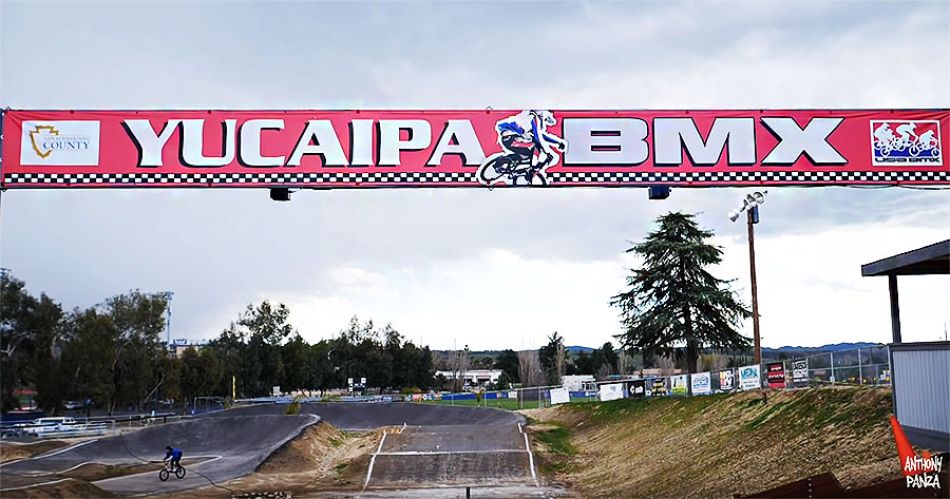PANZA GOES TO THE BMX RACETRACK