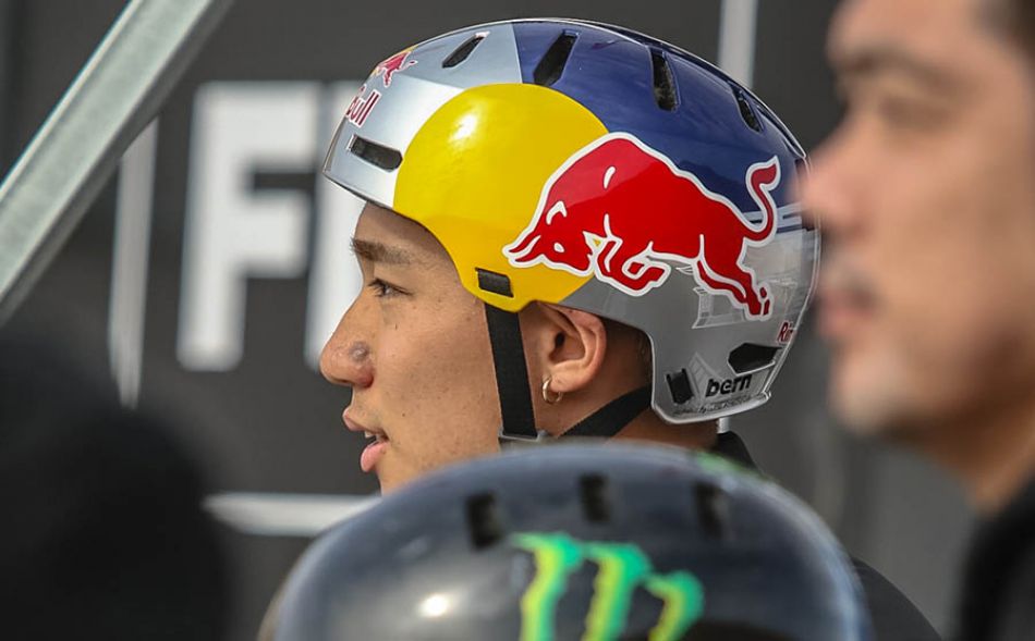 Rim Nakamura | Men’s semi final run UCI BMX Freestyle World Cup Diriyah by FISE