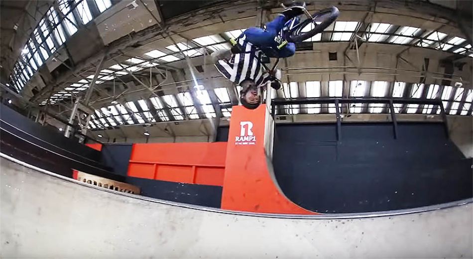 CRAZY BMX RIDING IN WINTER! by Harry Main