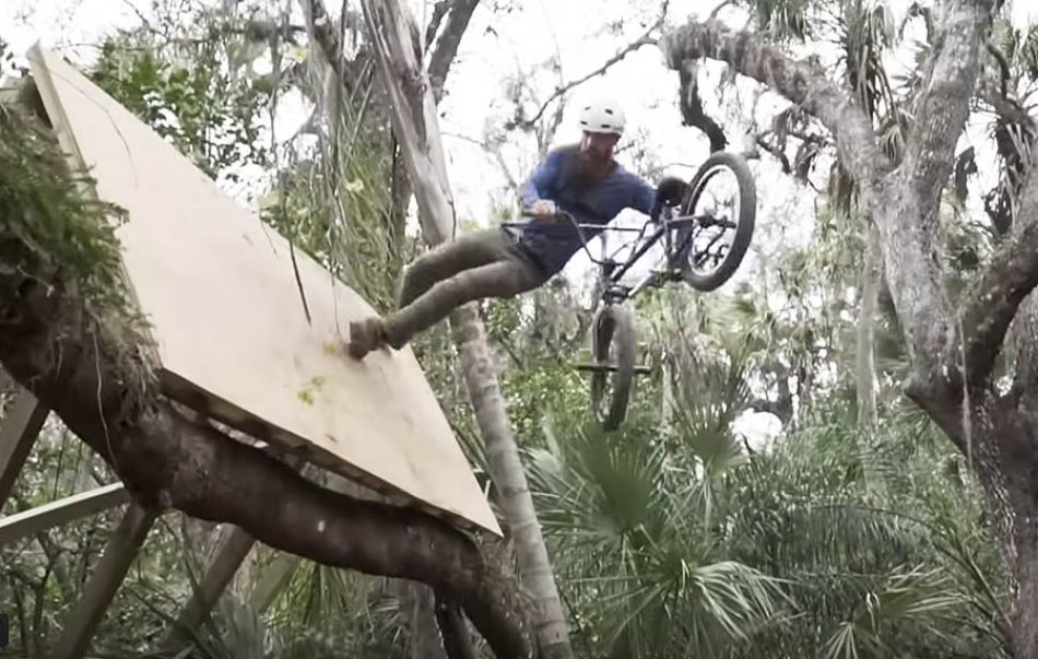 HUGE Wallride Built in a TREE by Jay Dalton