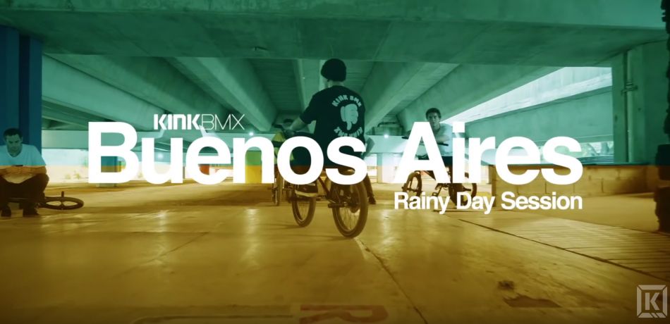 Extreme Rainy Day Kink BMX Ramp Session!
