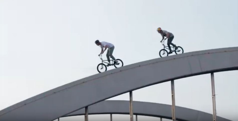 1st place Pro; Murray Loubser X Darren Oatley Street Game BMX the video contesst 2017