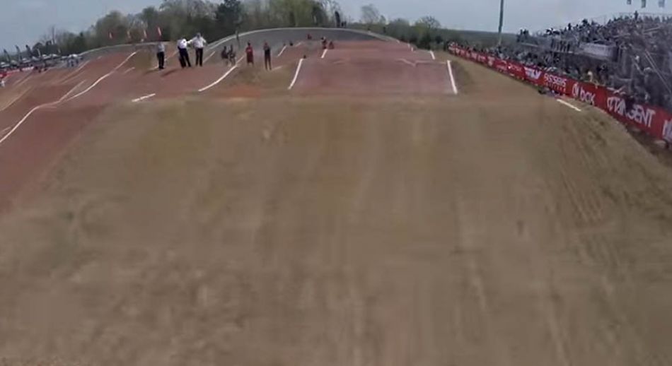 USAbmx Carolina Nationals Elite Men GoPro POV - JEREMYSMITHBMX