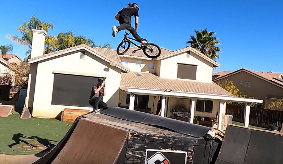 Backyard BMX Session with Jarryd Mcneil, Kurtis Downs, and Andy Buckworth by Jarryd McNeil