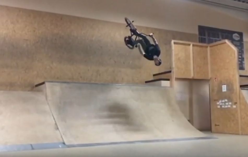 Stephan Götz Bmx Spothalle Regensburg 2020