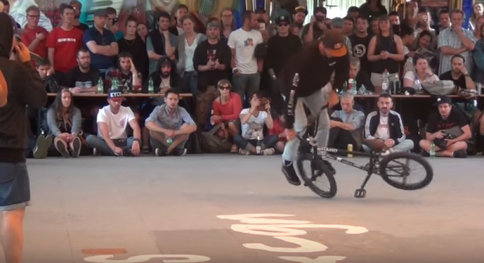 Matthias Dandois at Flatland Bmx Pro World Circuit 2017 FINAL (Cologne) Kevin &amp; Els