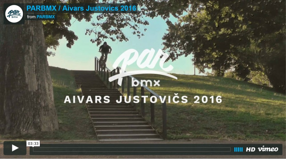 PARBMX / Aivars Justovics 2016  from PARBMX