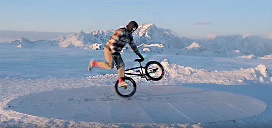 BMX Riding 10 000 ft high - Matthias Dandois - Flat Summit by Matthias Dandois