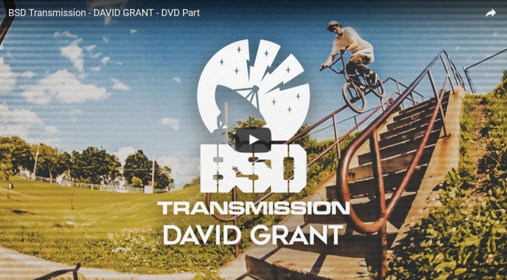 BSD Transmission - DAVID GRANT - DVD Part BSD Forever BMX