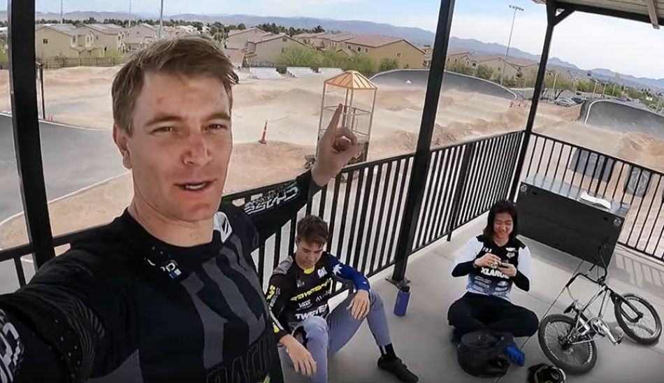 BMX race training session GOPRO POV - Connor Fields, Izaac Kennedy, Asuma Nakai by Connor Fields