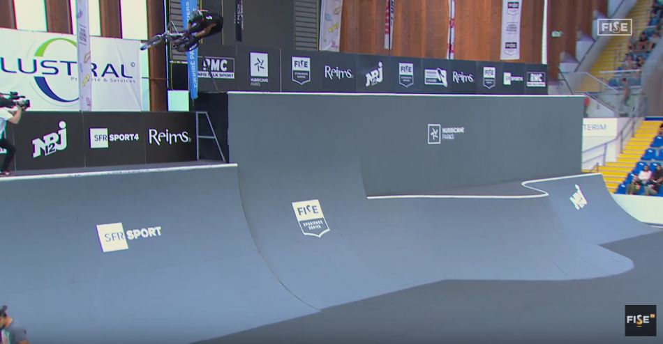 Kaine Mitchell | 1st Final BMX Freestyle Park - FISE Xperience Reims 2018