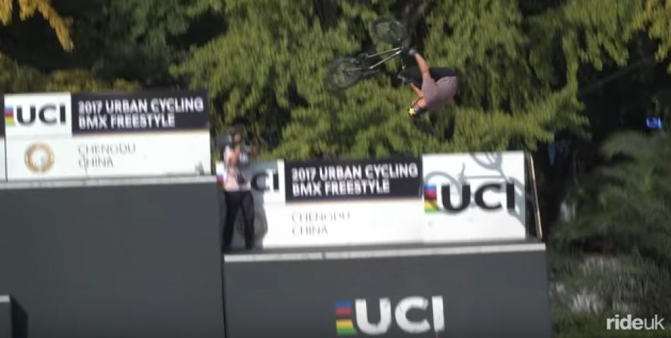 Savage Run! Nick Bruce BMX @ UCI Urban Cycling Championships