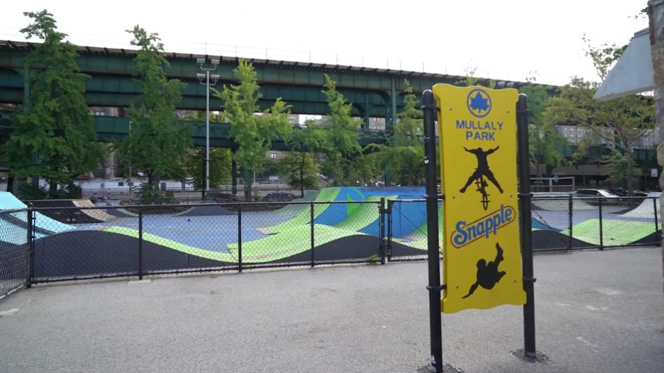 Mullaly Bikepark - Art in the Parks by Brendan Vail