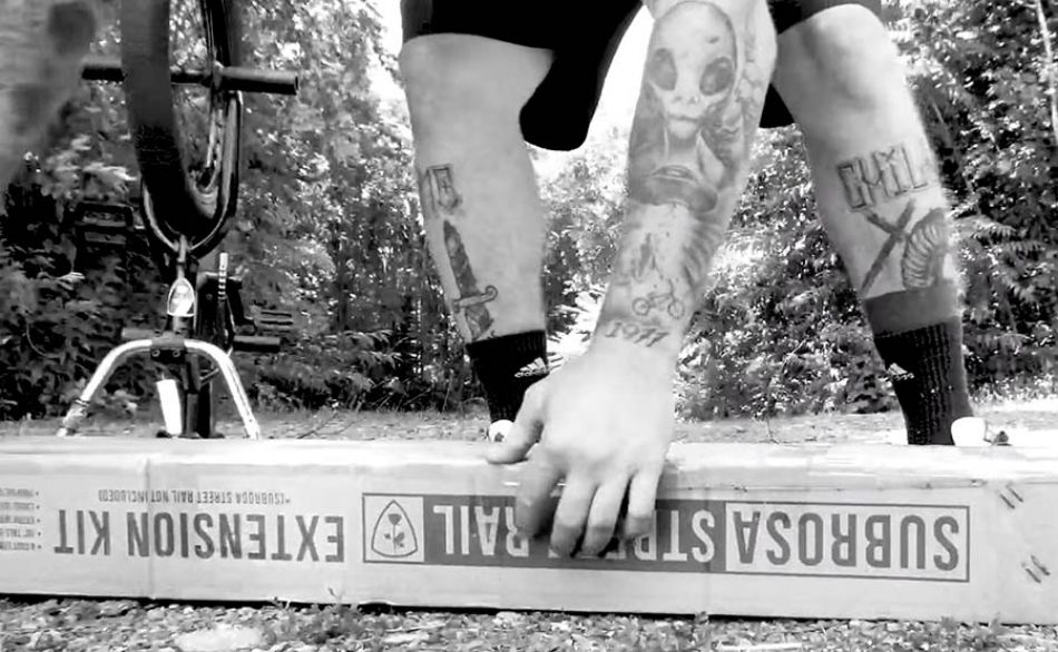 Matt Ray and Jiri Blabol session the Subrosa Street Rail
