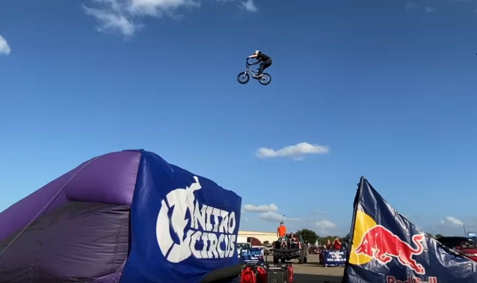 FATBMX KIDS: Huge Gap! Huge Tricks! My First NITRO CIRCUS SHOW! by Bmx Caiden