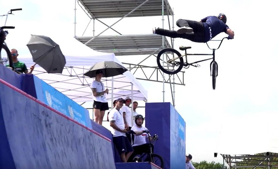 #EuroBMXPark23 #EuropeanGames2023 | last warm-up by UEC Cyclisme