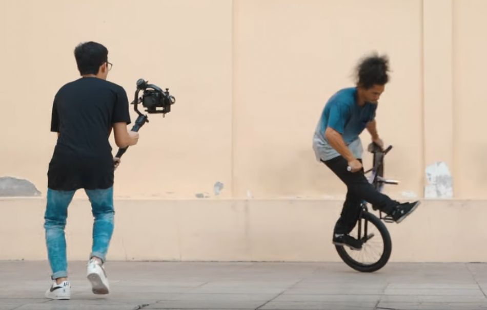 Zhiyun Crane 2S X Bmx flatland by Jao Pinphong