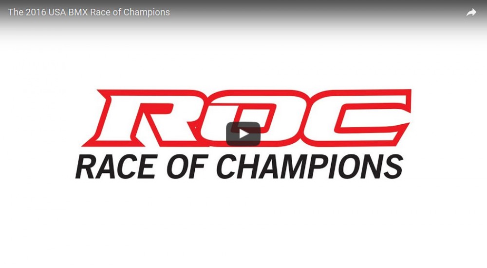 The 2016 USA BMX Race of Champions USA BMX
