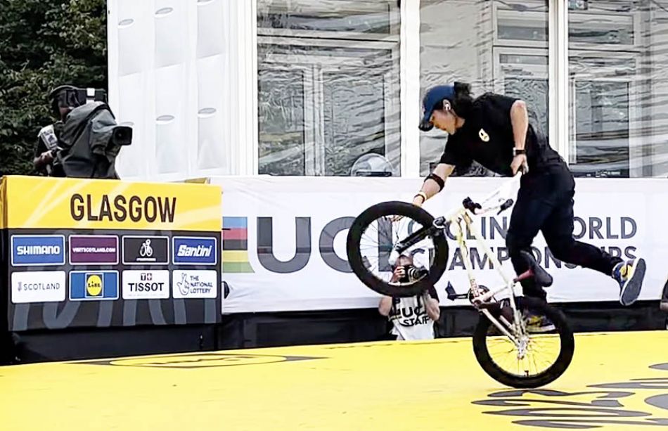 INSANE BMX Flatland Run by Kio Hayakawa @ UCI WORLDS 2023