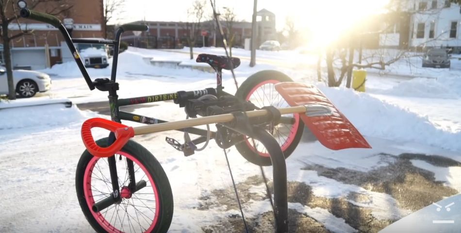 Snow biking with Ed Sheeran! By BMXFU